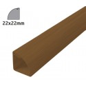 D-Line 2222O - Maskownica kabli / kanał kablowy, długość 200 cm, efekt drewna dębu