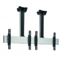 Vogel's Menuboard 2x1 - Uchwyt sufitowy na 2 ekrany 42-65". Długość 150-300cm