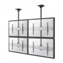 Neomounts PRO C22 - Uchwyt sufitowy do 4 monitorów 32-55", max. 120kg