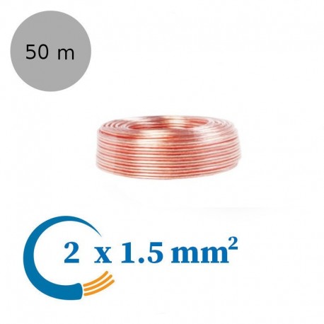 LogiLink CA1085 - Kabel głośnikowy 2x1,5 mm²