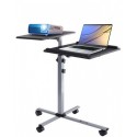 Techly TPM-2 - Mobilny stojak do projektora i laptopa. Regulacja wys. 77-87 cm