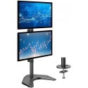 Techly LCD 2520V - Stojak do 2 monitorów 13-27", o wadze do 2x10kg