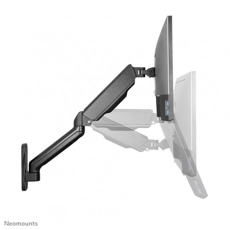 Neomounts WL70-450BL11 - Uchwyt do monitora 17-32". Ramię dł. 54 cm.