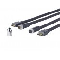 Vivolink PROHDMICW - Kabel instalacyjny HDMI do przeciągania w peszlu, 10 metrów