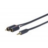 Audio Jack 3,5mm na 2xRCA