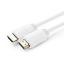 MC HDM1919-V2.0 - Biały Kabel High Speed HDMI 2.0, 4K@60Hz, 18Gbps, 10 m