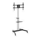 LogiLink BP0163 - Aluminiowy STAND do TV 37-86". Regulacja wys. 120-160 cm. PIVOT 90°