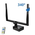 Sabaj STAND 340 - Elektryczny uchwyt obrotowy do TV 40-70". Obrót lewo-prawo +/- 170°