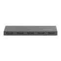 Digitus 323 - Ultra Slim HDMI Splitter, 1x4, 4K/60Hz HDR, HDCP 2.2, 18 Gbps