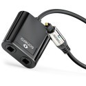 Sonero SOCA001 - Optyczny rozdzielacz audio S/PDIF Toslink , 15cm