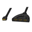 LogiLink HD40 - Switch, przełącznik dwukierunkowy HDMI 1x3 lub 3x1