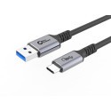 MC USB3.2AC2 - Kabel USB-C do USB-A, 60W, 10Gbps, USB 3.2 Gen 2 - 2 m