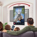 Barkan BM300R - Uchwyt obrotowy do TV 13-65". Rotacja PIVOT 360°