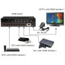 Techly 4K51 - Switcher, Przełącznik 5x1