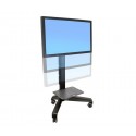 Ergotron LD MediaCenter - Stojak mobilny do TV 27-60". Reg. wysokość oraz Pivot 90°